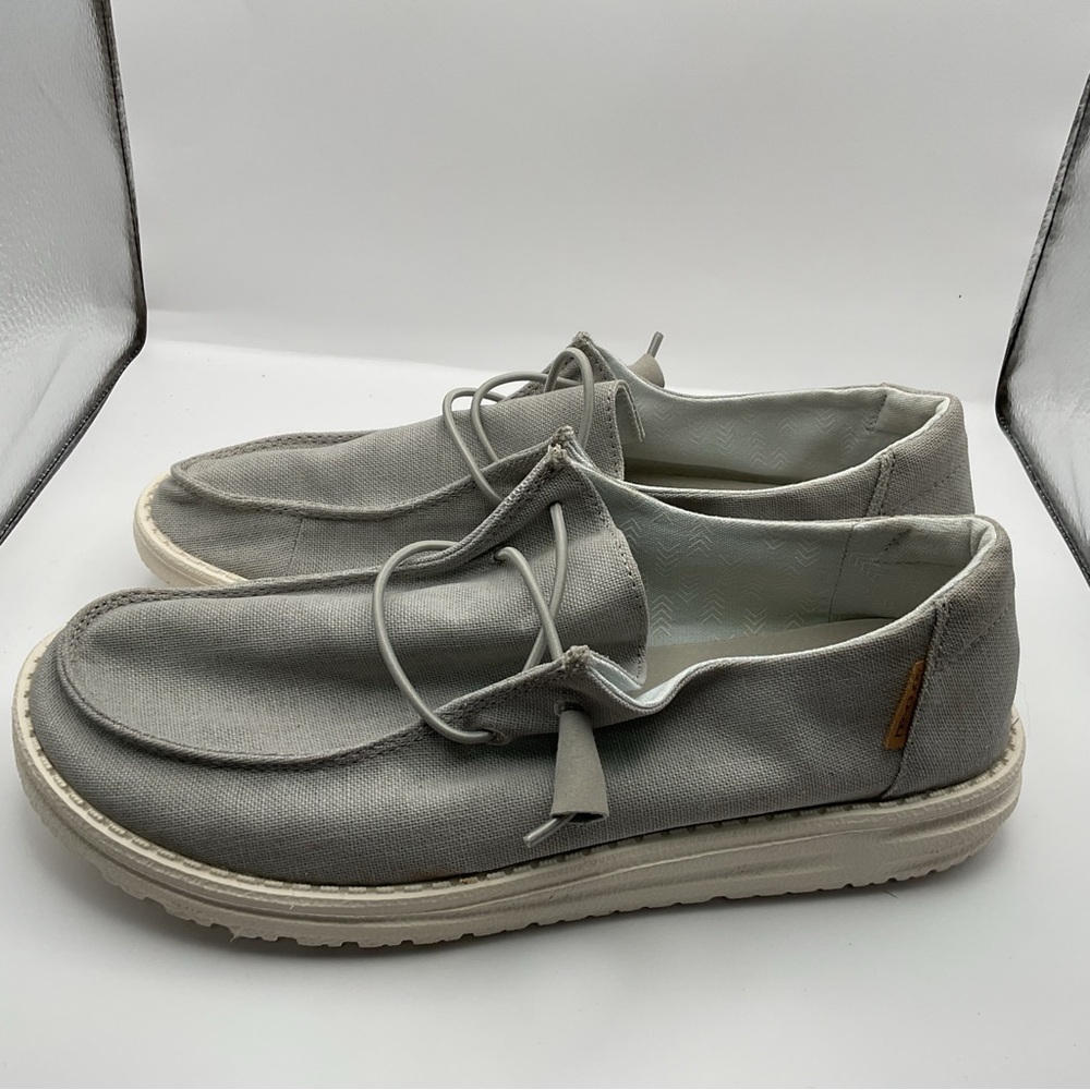 Hey Duda Wendy Gray Sneakers Size 8 - Picture 5 of 13